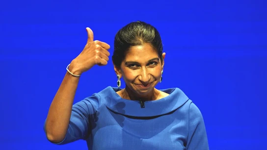 Suella Braverman, ministra del Interior de Reino Unido. Suella Braverman, ministra del Interior de Reino Unido.