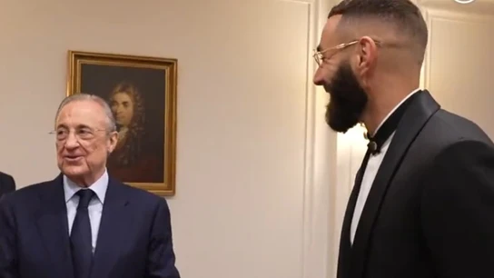 Florentino Pérez y Benzema Florentino Pérez y Benzema