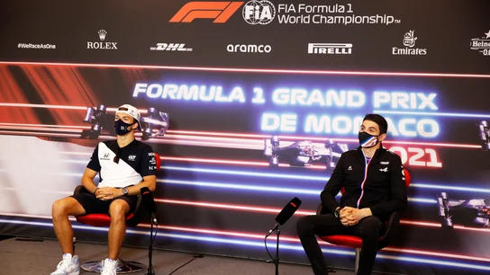 Pierre Gasly y Esteban Ocon Pierre Gasly y Esteban Ocon