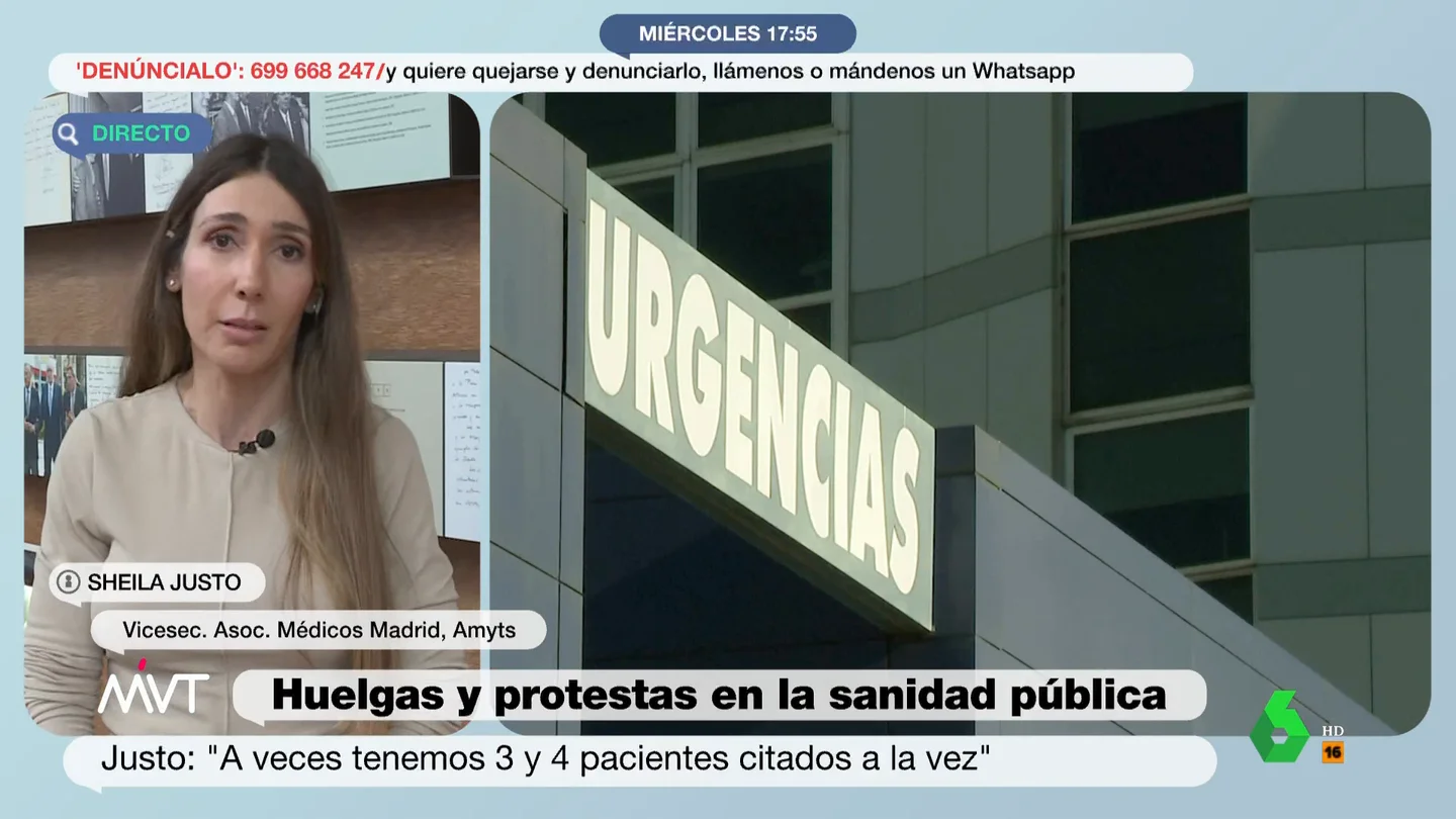 Médicos del Infanta Sofía denuncian que es está "poniendo en peligro la seguridad del paciente": "En misma cita coinciden 4 personas" Médicos del Infanta Sofía denuncian que es está "poniendo en peligro la seguridad del paciente": "En misma cita coinciden 4 personas"
