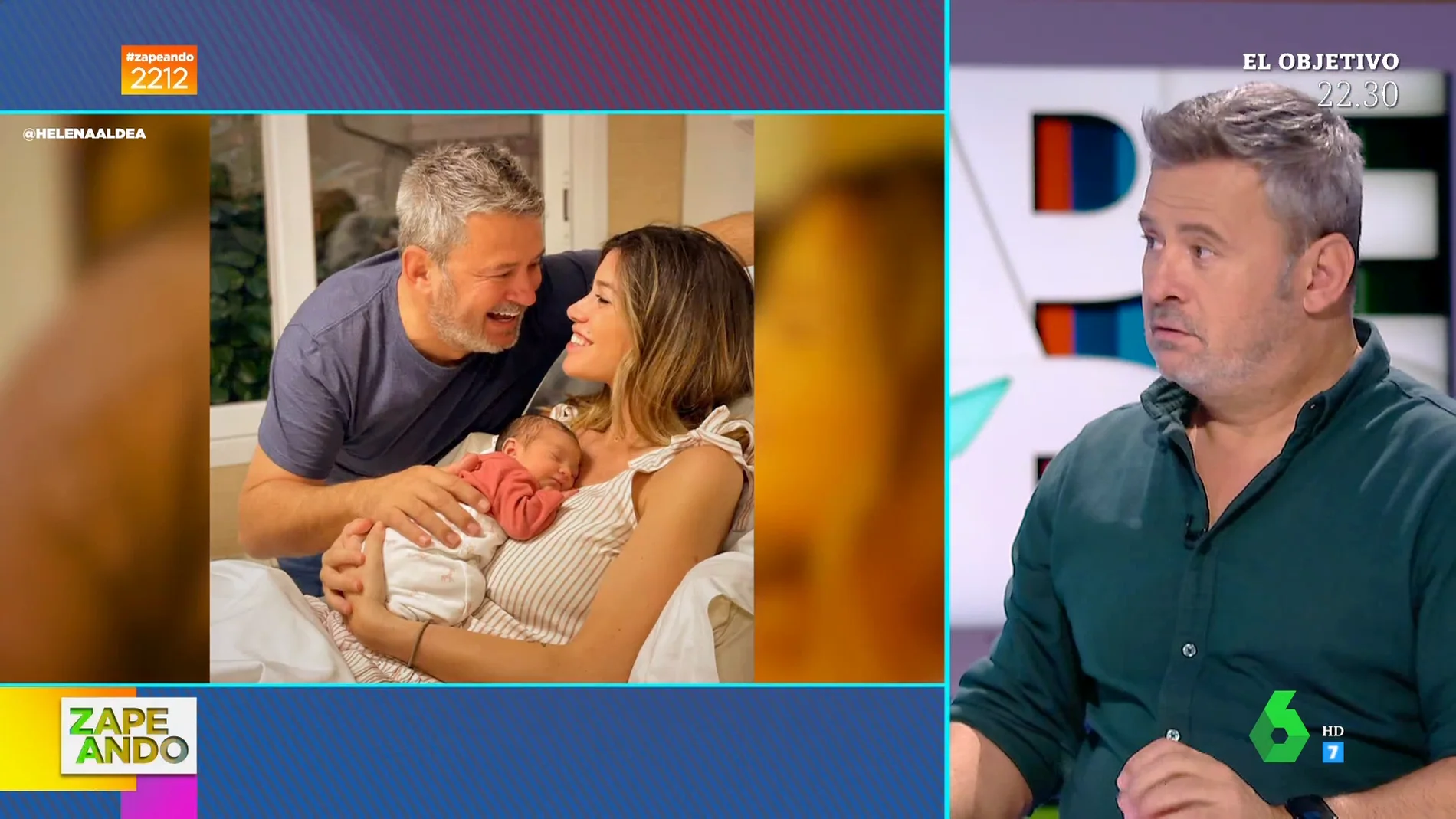 Miki Nadal regresa a Zapeando con su mítico humor tras nacer su hija Galatea: "Soy padre, pero podría ser abuelo"