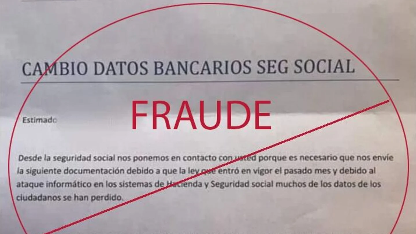 La Seguridad Social alerta de un nuevo fraude que te puede llegar por carta: "No somos nosotros" La Seguridad Social alerta de un nuevo fraude que te puede llegar por carta: "No somos nosotros"