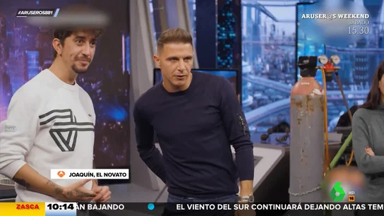 El divertido momento trabalenguas de Joaquín con el teleprónter de El hormiguero El divertido momento trabalenguas de Joaquín con el teleprónter de El hormiguero