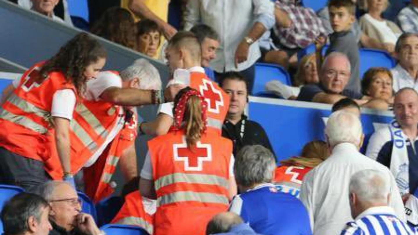 Muere un hincha de 75 años de la Real Sociedad antes del partido contra el Mallorca Muere un hincha de 75 años de la Real Sociedad antes del partido contra el Mallorca