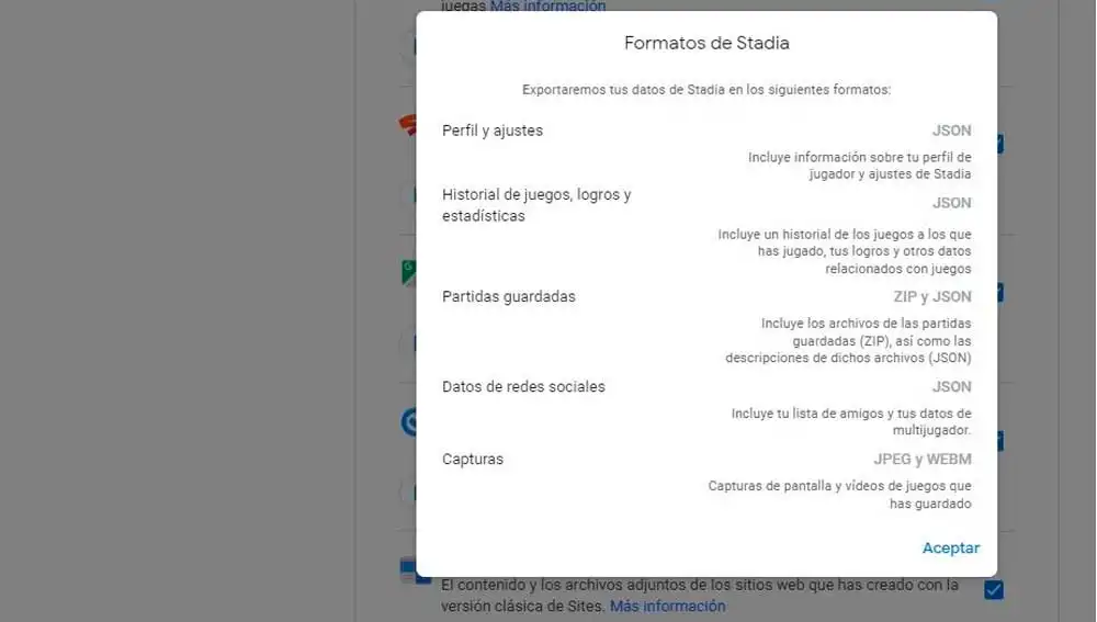 Descargando contenido de Stadia Descargando contenido de Stadia