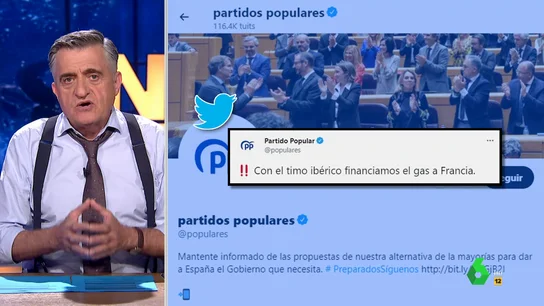 Wyoming, tras las contradicciones de Feijóo con la excepción ibérica: "A ver si al final lo que va a ser un timo es el efecto Feijóo" Wyoming, tras las contradicciones de Feijóo con la excepción ibérica: "A ver si al final lo que va a ser un timo es el efecto Feijóo"