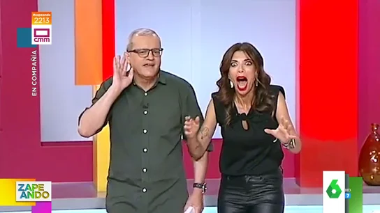 La inesperada reacción de una mujer cuando gana un jamón en el programa de Ramón García La inesperada reacción de una mujer cuando gana un jamón en el programa de Ramón García