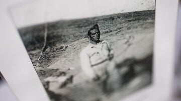 Una fotografía de Valeriano Sandoval Navacerrada, una de las víctimas civiles del franquismo, que fue fusilada el 13 de julio de 1939