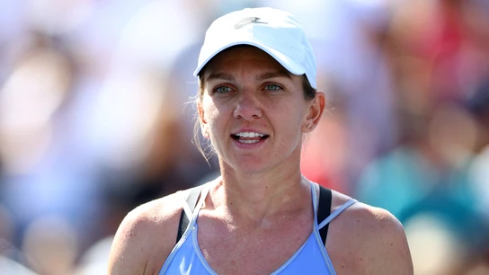 Simona Halep, en un partido Simona Halep, en un partido