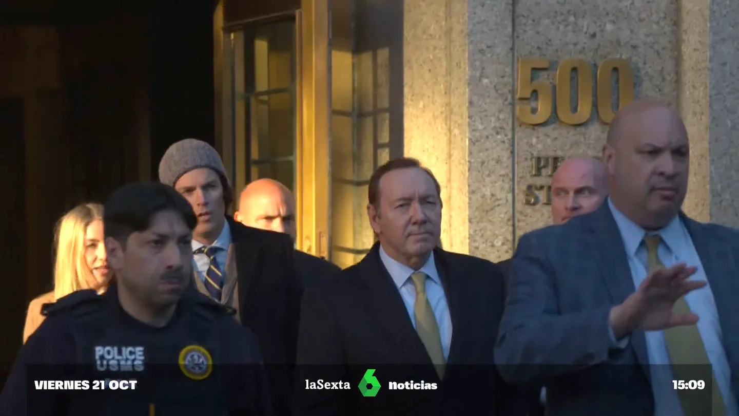 El jurado declara a Kevin Spacey "no responsable" El jurado declara a Kevin Spacey "no responsable"