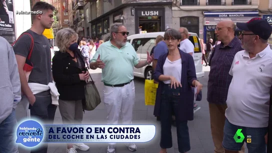 "¿Para qué se ha inventado la rueda, para tirarla?": la justificación de un hombre para defender el uso del coche en las ciudades "¿Para qué se ha inventado la rueda, para tirarla?": la justificación de un hombre para defender el uso del coche en las ciudades
