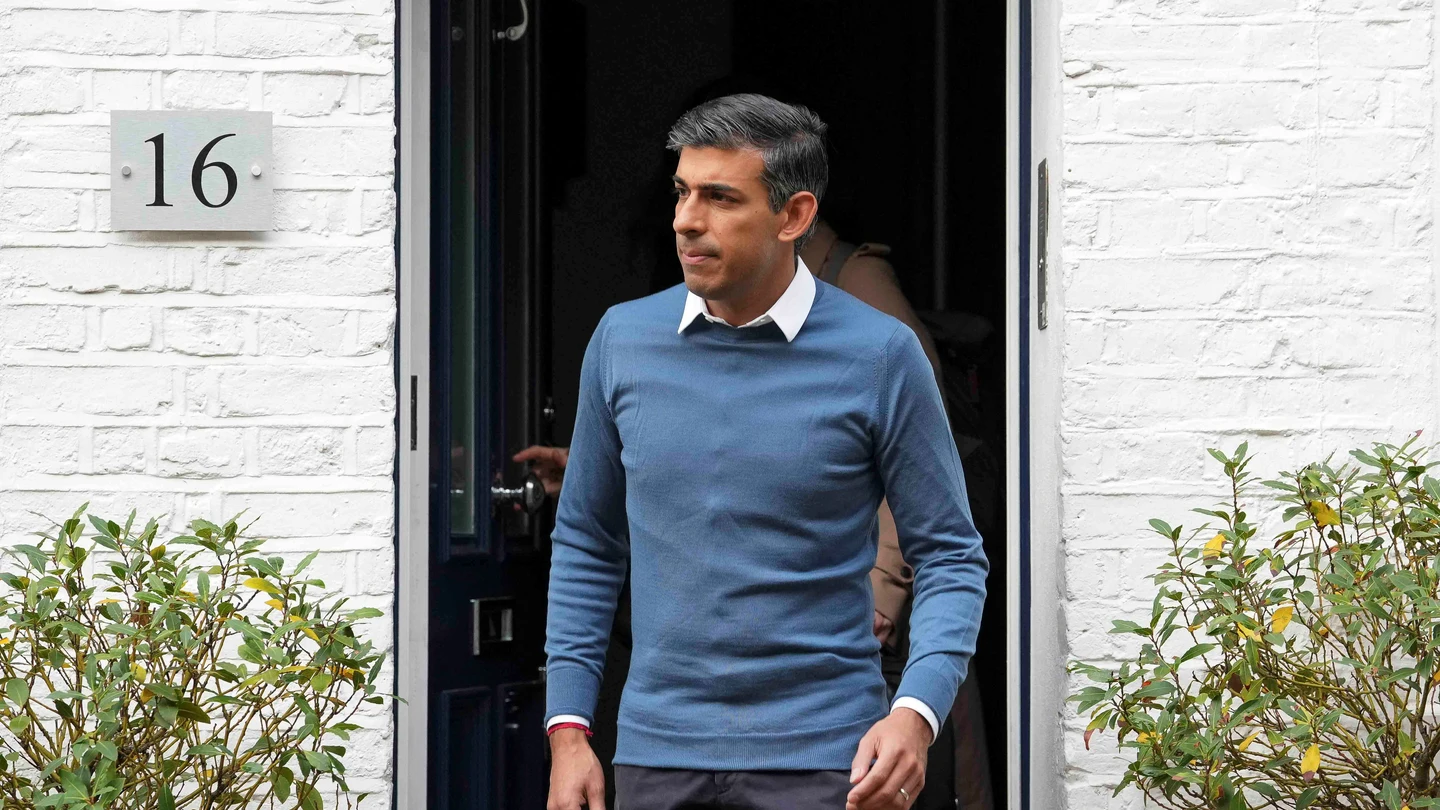 El exministro británico Rishi Sunak El exministro británico Rishi Sunak