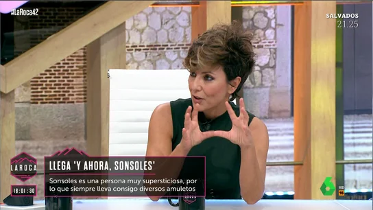 Sonsoles Ónega en La Roca Sonsoles Ónega en La Roca