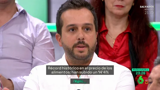 Héctor Castiñeira durante su participación en laSexta Xplica Héctor Castiñeira durante su participación en laSexta Xplica