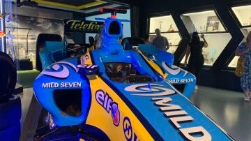 El Renault de Fernando Alonso, en el museo de Rafa Nadal