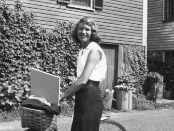 Sylvia Plath en Marblehead, Massachusetts, 24 de julio de 1951