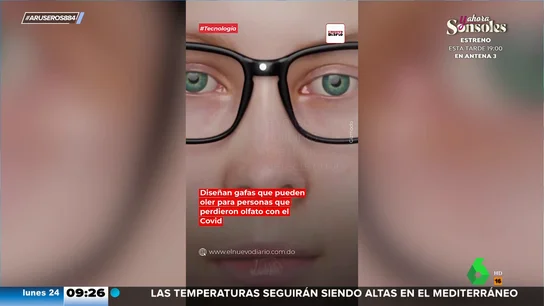 Así es el invento que permite recuperar el olfato a aquellas personas que lo han perdido por el COVID Así es el invento que permite recuperar el olfato a aquellas personas que lo han perdido por el COVID