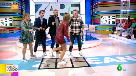 Dani Mateo, Santi Alverú, Miki Nadal e Isabel Forner se enfrentan al surrealista juego de Valeria Ros Dani Mateo, Santi Alverú, Miki Nadal e Isabel Forner se enfrentan al surrealista juego de Valeria Ros