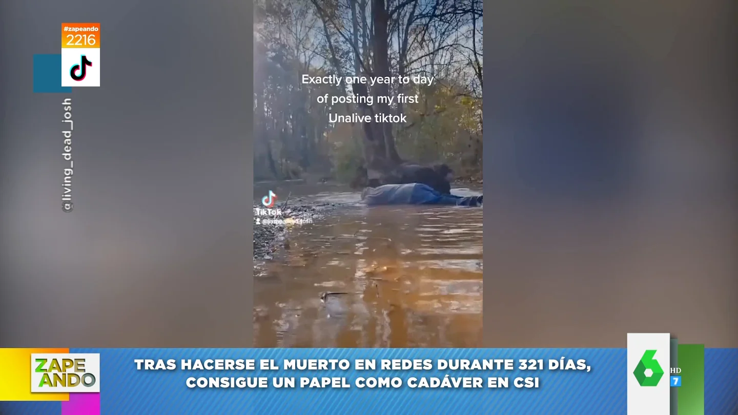 Así consigue un hombre un papel para interpretar al muerto de CSI Así consigue un hombre un papel para interpretar al muerto de CSI
