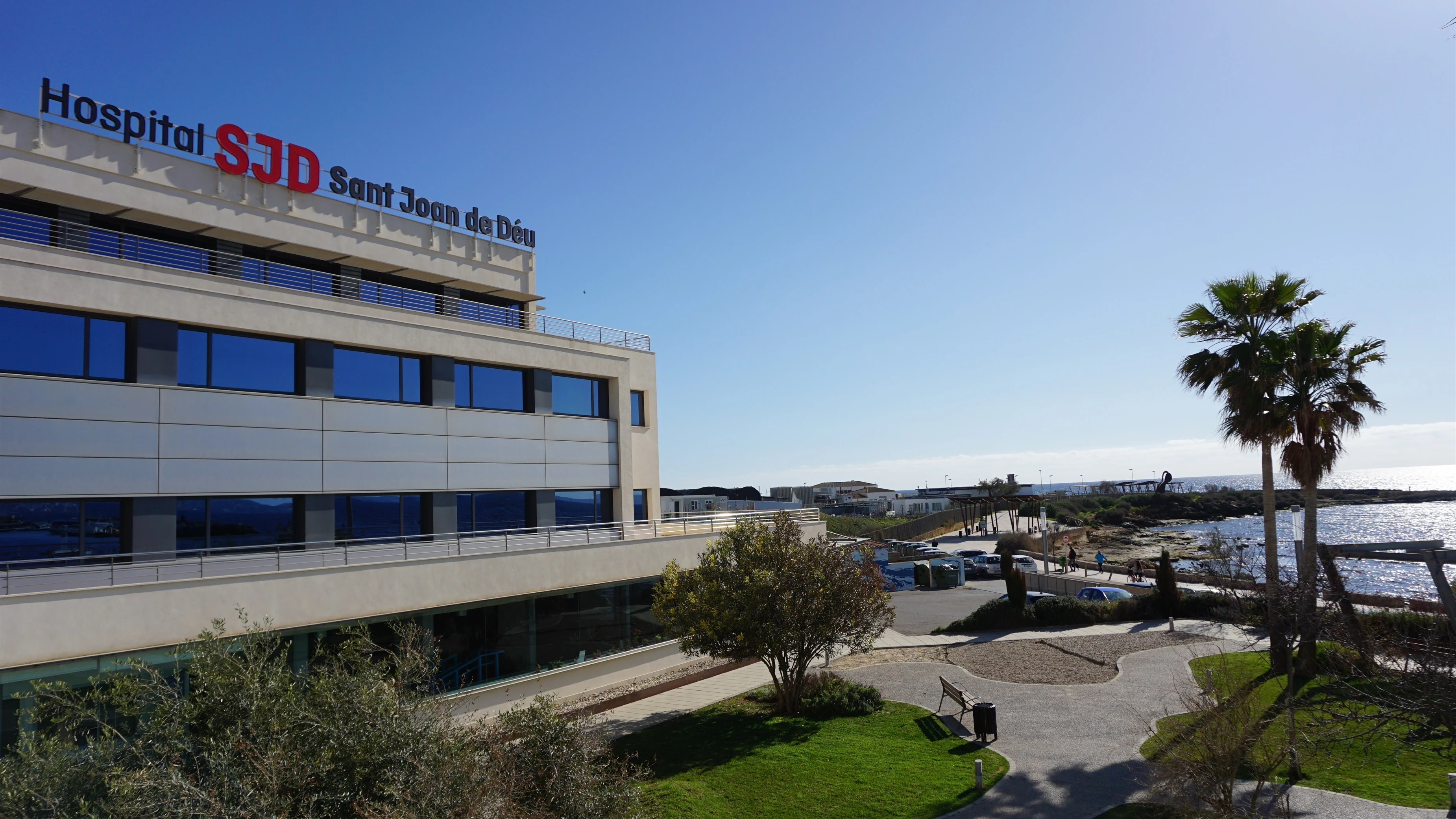 Fachada del Hospital Sant Joan de Déu.