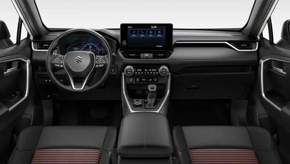 Interior del nuevo Suzuki Across 2023 