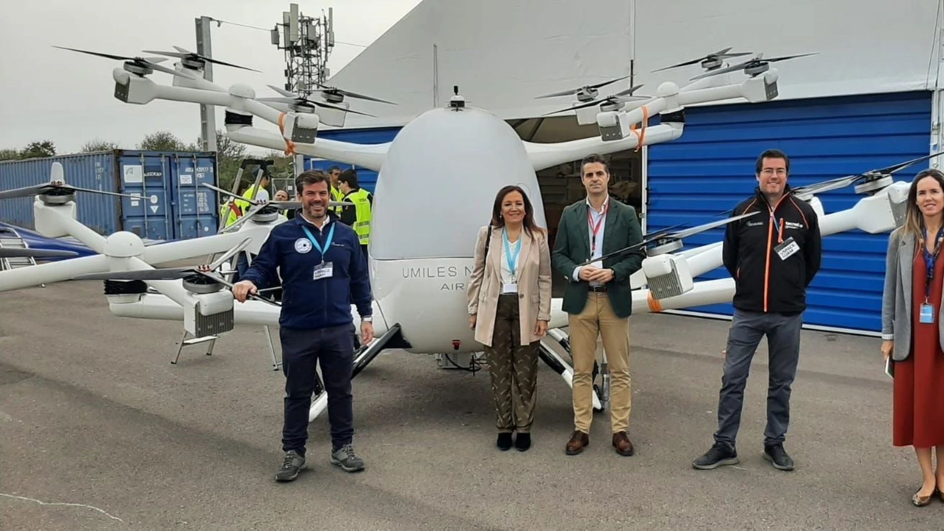 El aerotaxi ya vuela en Jaén: así han sido las pruebas del primer prototipo español