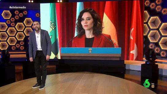 Dani Mateo analiza cómo Ayuso "ha descubierto el arma secreta" de Yolanda Díaz: "¡El 'francomodín'!" Dani Mateo analiza cómo Ayuso "ha descubierto el arma secreta" de Yolanda Díaz: "¡El 'francomodín'!"