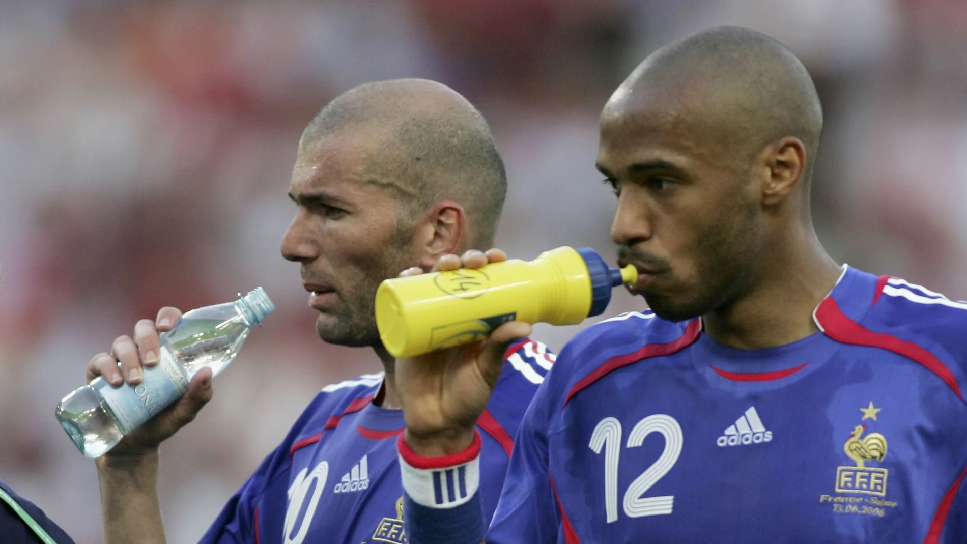 Zidane y Henry
