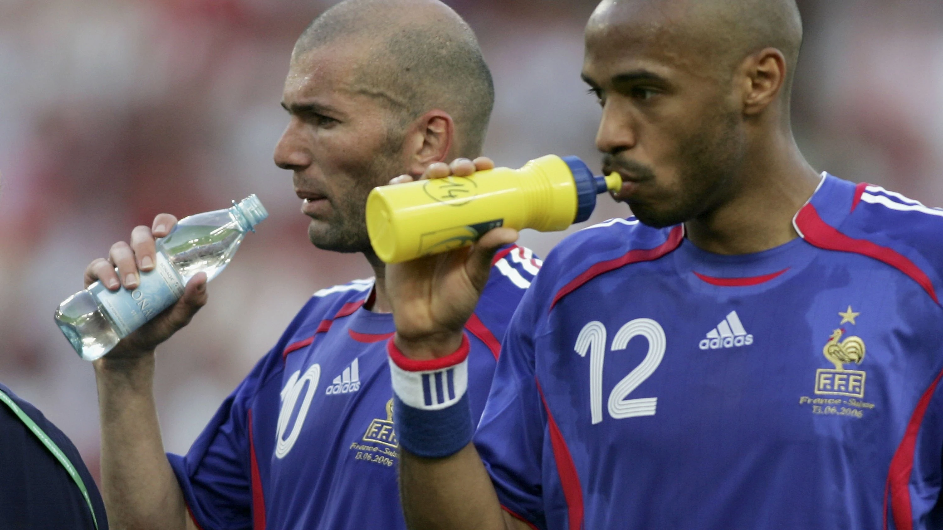 Zidane y Henry