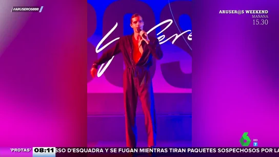 La increíble imitación del actor que interpretará a Miguel Bosé en su serie biográfica La increíble imitación del actor que interpretará a Miguel Bosé en su serie biográfica