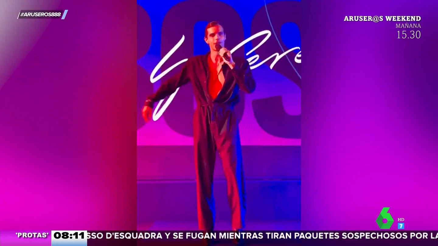 La increíble imitación del actor que interpretará a Miguel Bosé en su serie biográfica La increíble imitación del actor que interpretará a Miguel Bosé en su serie biográfica