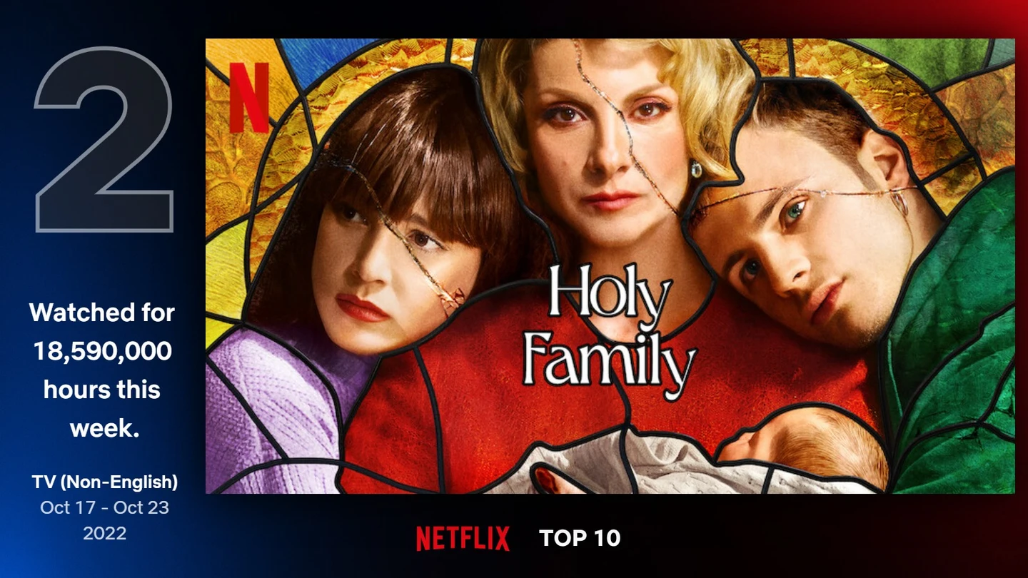 Los buenos datos de 'Sagrada familia' llevan a Netflix a renovar la serie de Manolo Caro. Los buenos datos de 'Sagrada familia' llevan a Netflix a renovar la serie de Manolo Caro.