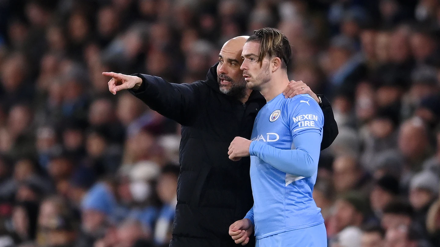 Guardiola y Grealish Guardiola y Grealish