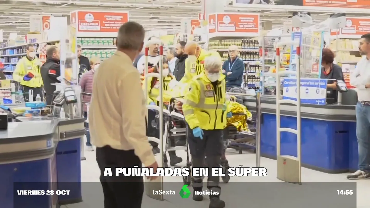 Apuñalamiento en un supermercado de Milán Apuñalamiento en un supermercado de Milán