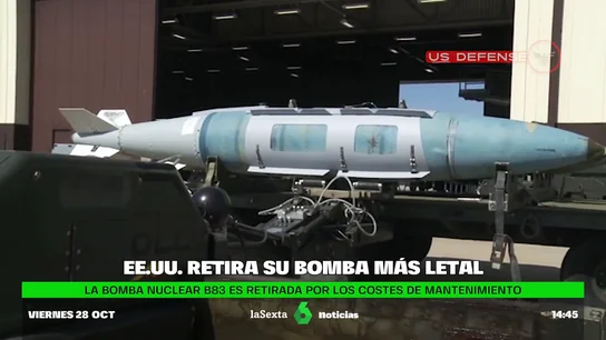 Imagen de una bomba nuclear estadounidense Imagen de una bomba nuclear estadounidense