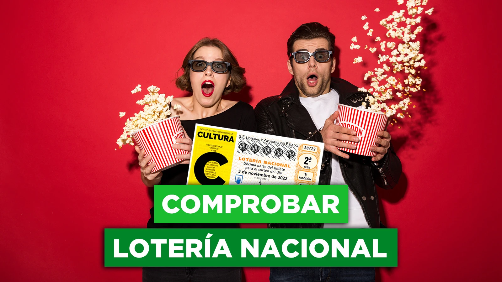 Resultado del sorteo de Lotería Nacional de la Cultura del sábado, 5 de noviembre