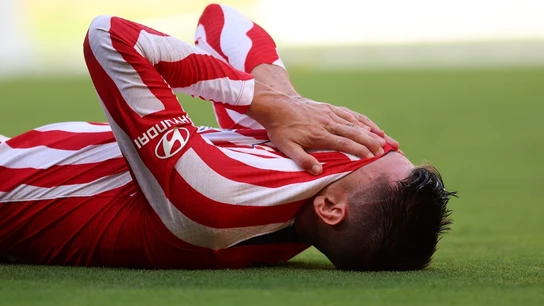 Morata, en el césped Morata, en el césped