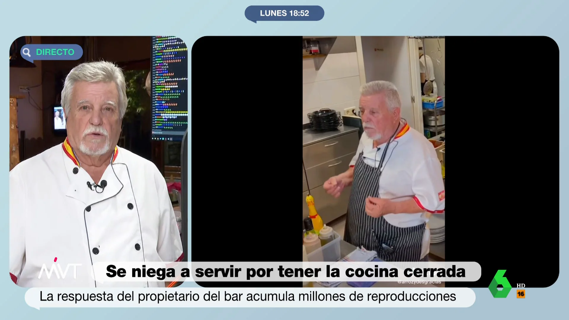 Tomás Candelas, propietario de 'Arroz y Cañas'