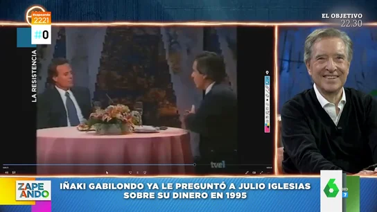 Así preguntó Iñaki Gabilondo a Julio Iglesias cuánto dinero tenía Así preguntó Iñaki Gabilondo a Julio Iglesias cuánto dinero tenía