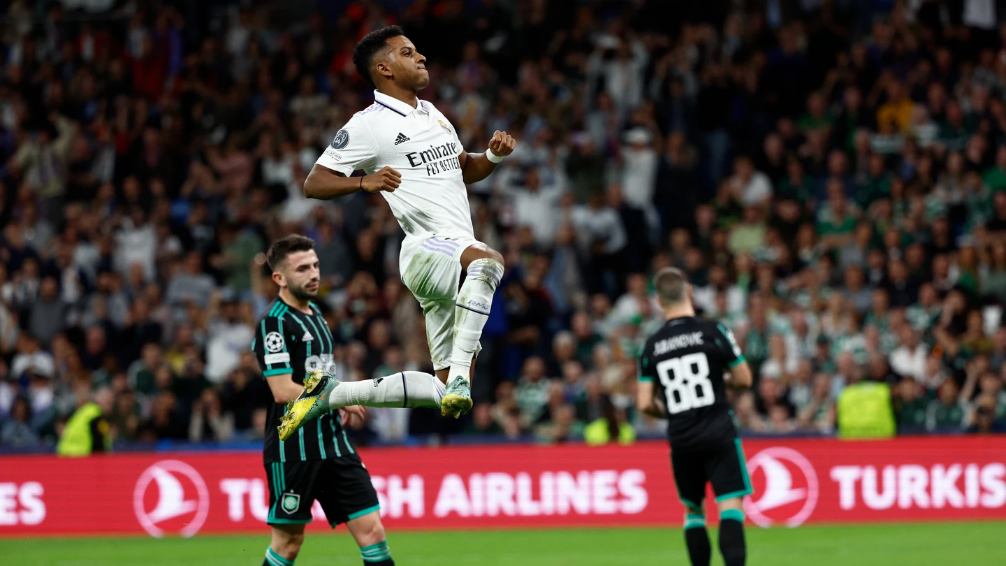 Gol de Rodrygo ante el Celtc Gol de Rodrygo ante el Celtc