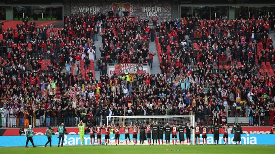 El estadio del Bayer Leverkusen El estadio del Bayer Leverkusen