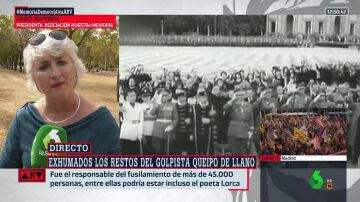 Paqui Maqueda, tras enfrentarse a la familia de Queipo de Llano: "Grité el nombre de mi familia, era de barriga"
