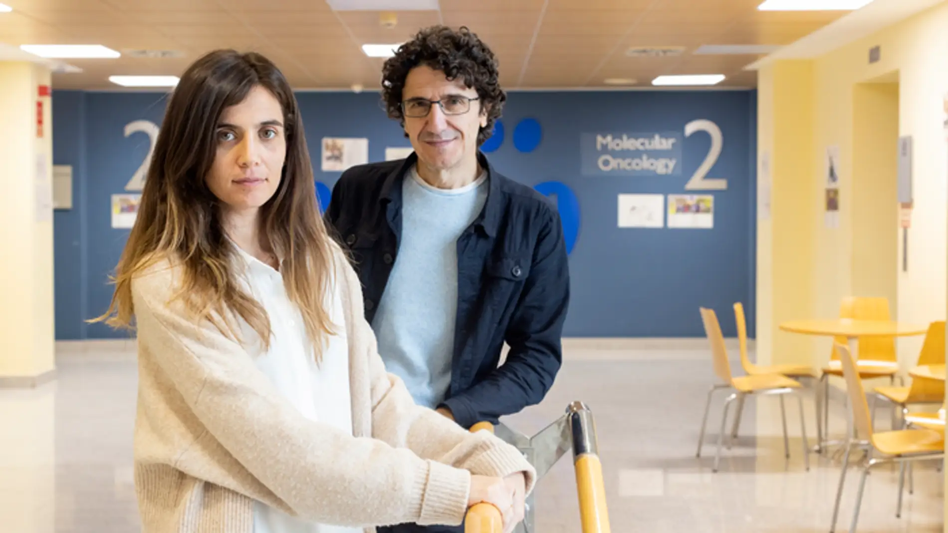 Marcos Malumbres y Carolina Villarroya, dos de los coautores del estudio realizado por el CNIO