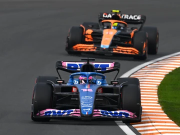 Fernando Alonso y Lando Norris Fernando Alonso y Lando Norris