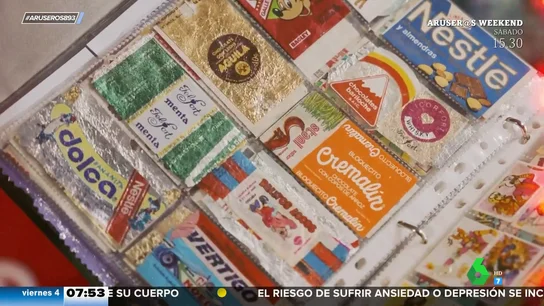 La colección de más de 17.000 envoltorios de golosinas que te hará viajar a tu más dulce infancia La colección de más de 17.000 envoltorios de golosinas que te hará viajar a tu más dulce infancia