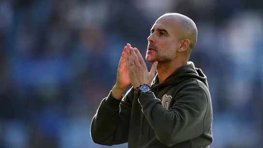 Pep Guardiola, entrenador del Manchester City Pep Guardiola, entrenador del Manchester City