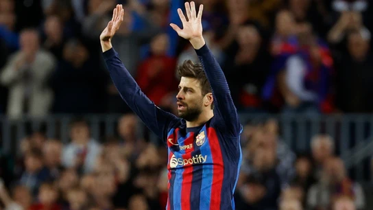 Piqué se despide del Camp Nou Piqué se despide del Camp Nou