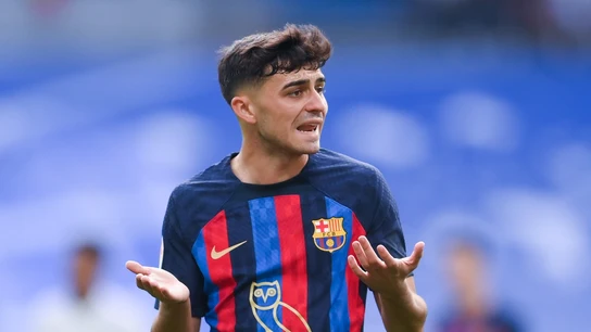 Pedri, en un partico con el Barça Pedri, en un partico con el Barça