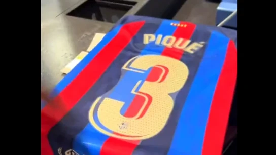 Camiseta de Gerard Piqué Camiseta de Gerard Piqué