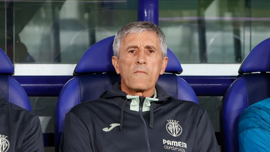 Quique Setién, entrenador del Villarreal Quique Setién, entrenador del Villarreal